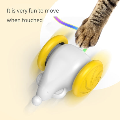 Automatic Light Crazy Mouse Pet Toy