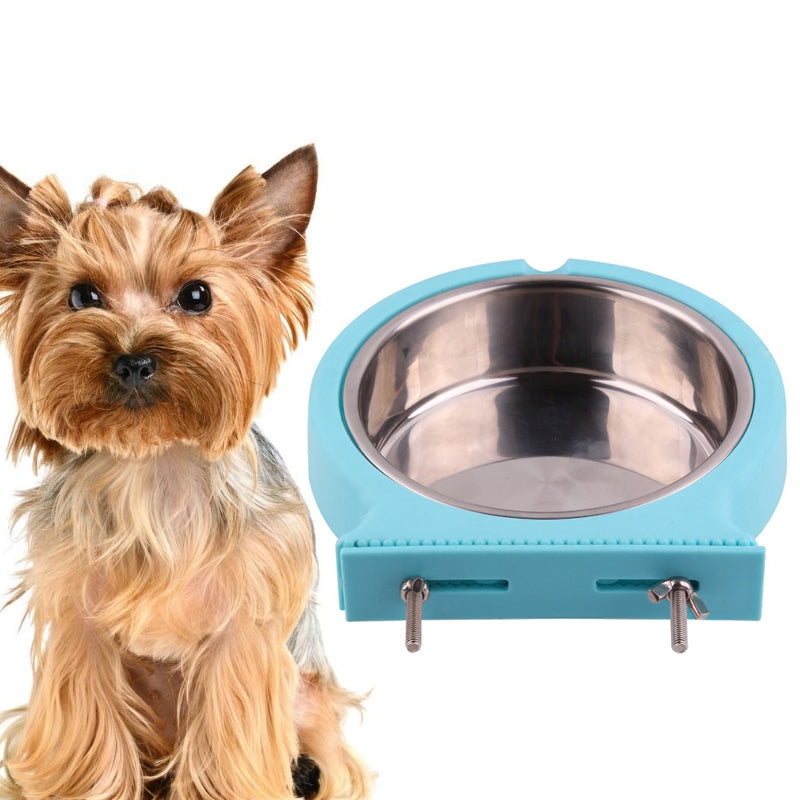 Stainless Steel Pet Hanging Bowl