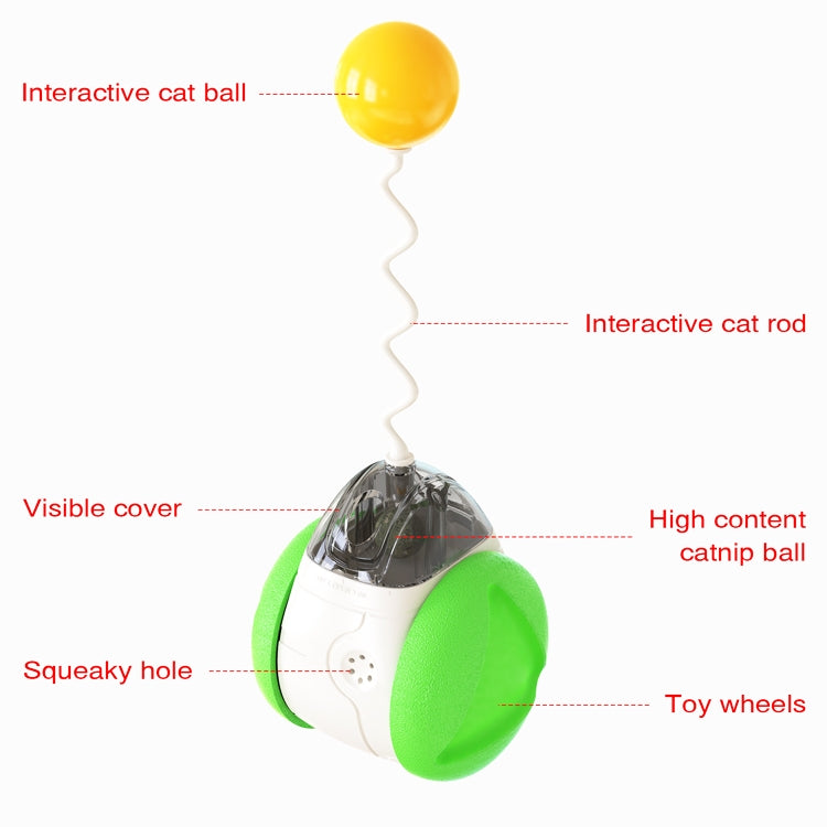 Electric Sounding Tumbler Cat Toy Funny Ball