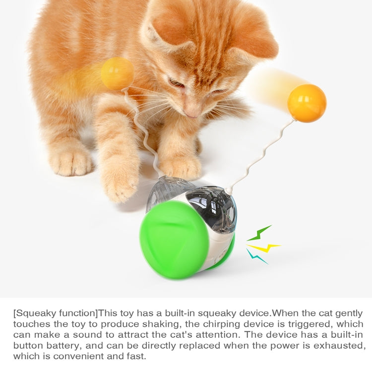 Electric Sounding Tumbler Cat Toy Funny Ball