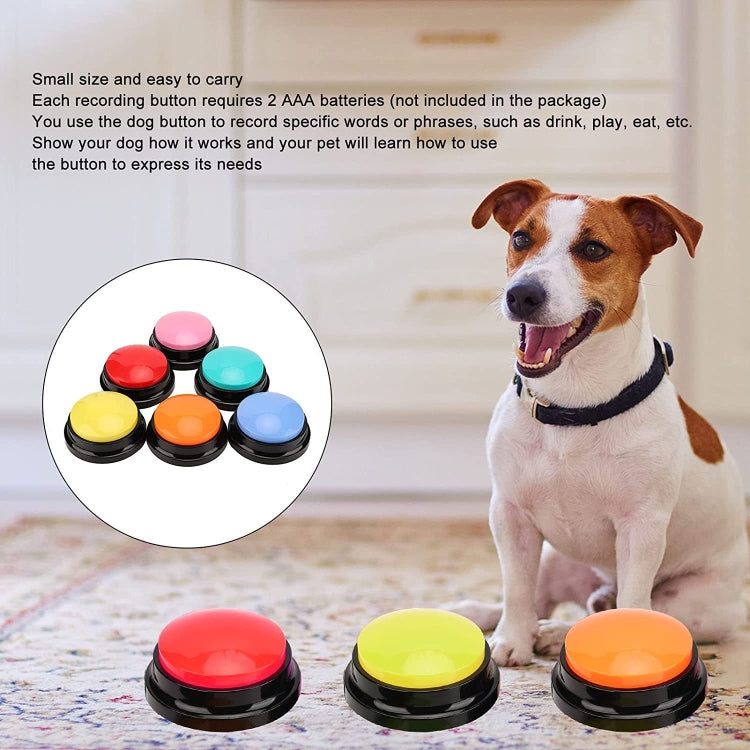 Pet Communication Button Dog Vocal Box Recording Vocalizer