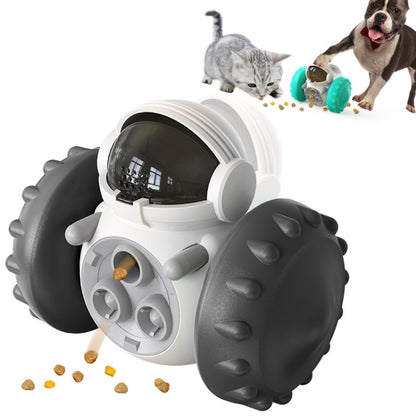 Dog Cat Toy Tumbler Balance Car Slow Food Leakage Device