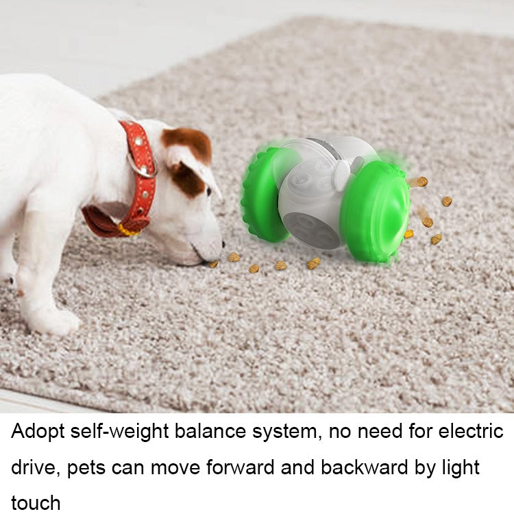 Dog Cat Toy Tumbler Balance Car Slow Food Leakage Device